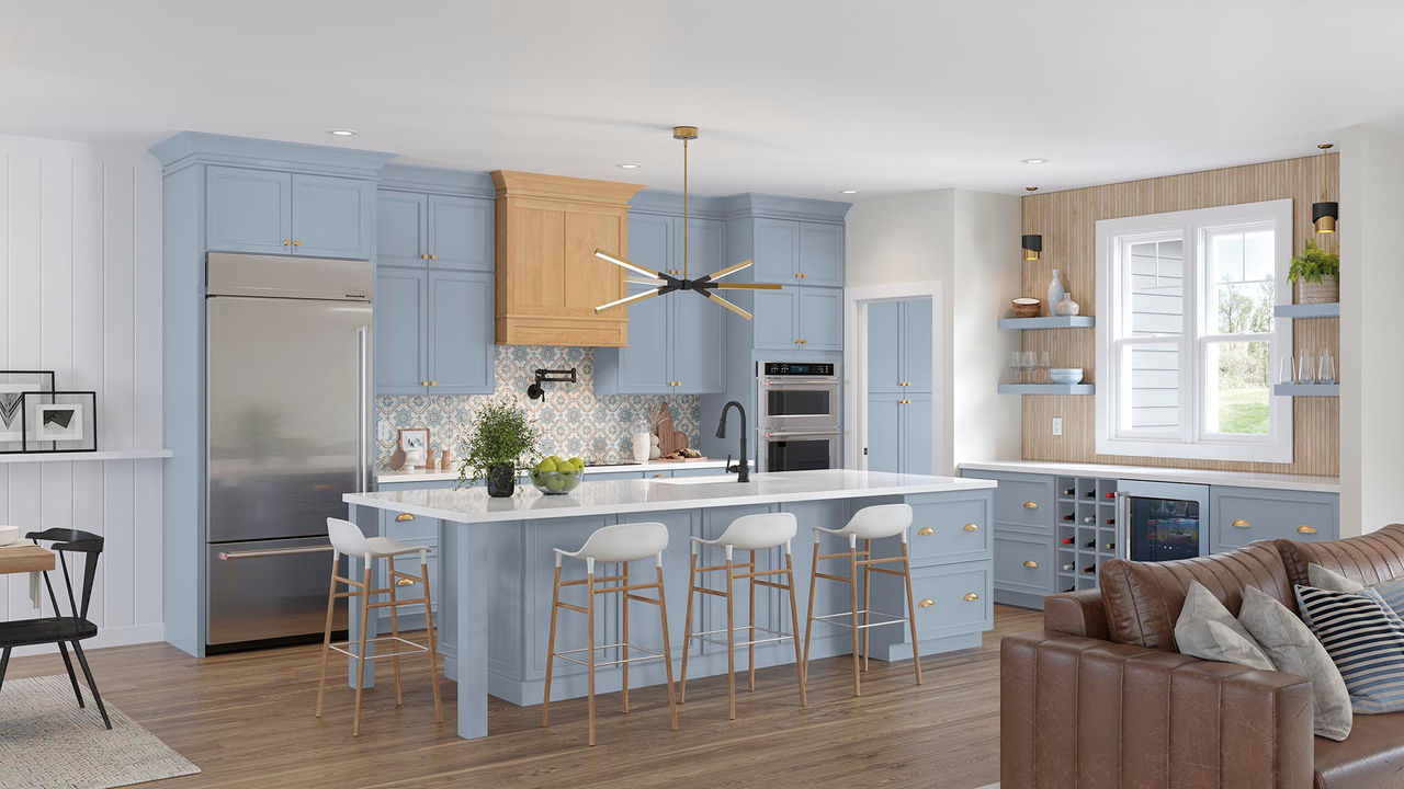 Kinsdale Painted Mist Kitchen