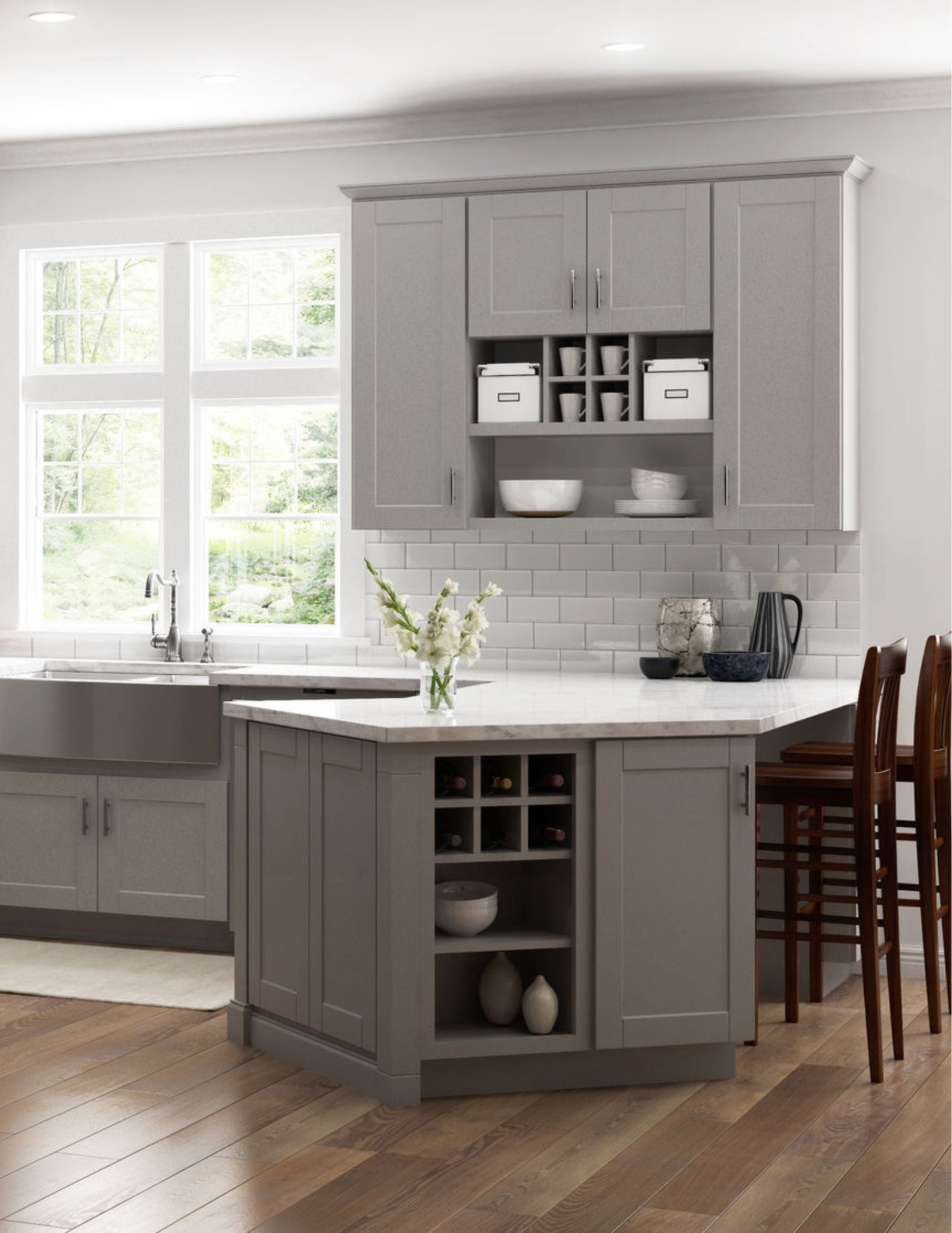 designer cabinet selection