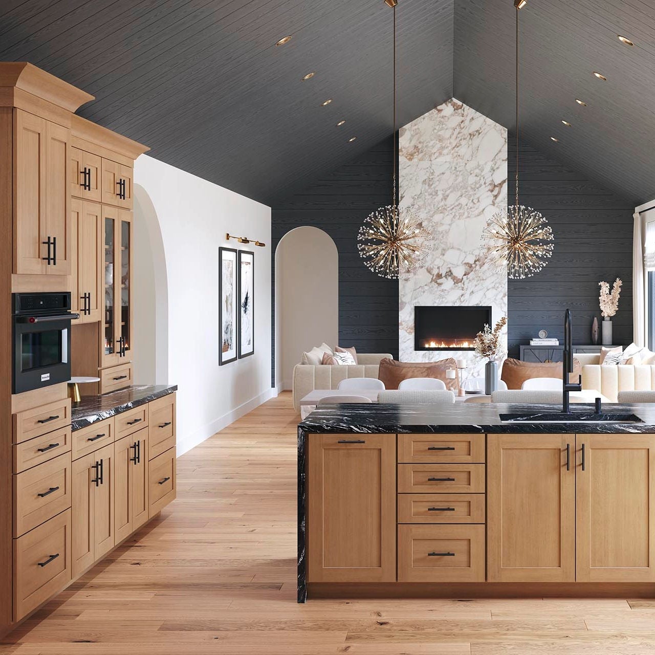 designer cabinet selection