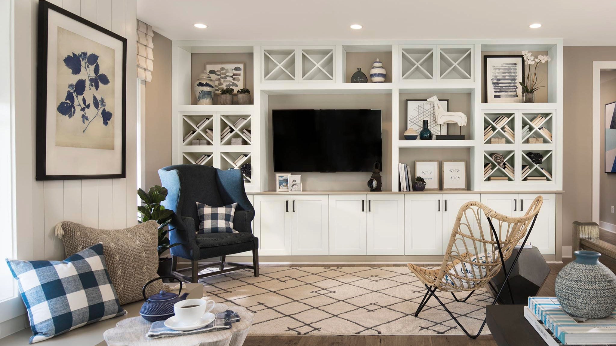 Charleston Cherry Clove Built-In Bar