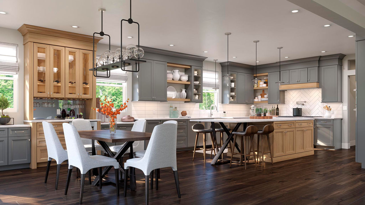 Kinsdale Painted Mist Kitchen