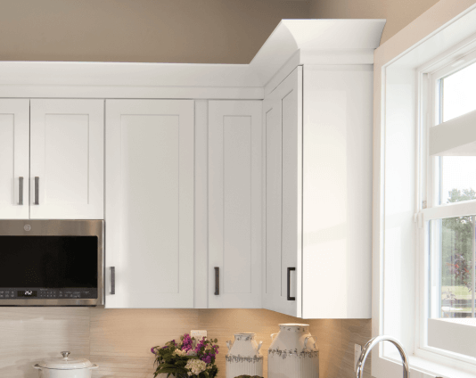 Decorative Molding Timberlake Cabinetry, Kitchen Cabinet Base Molding Ideas